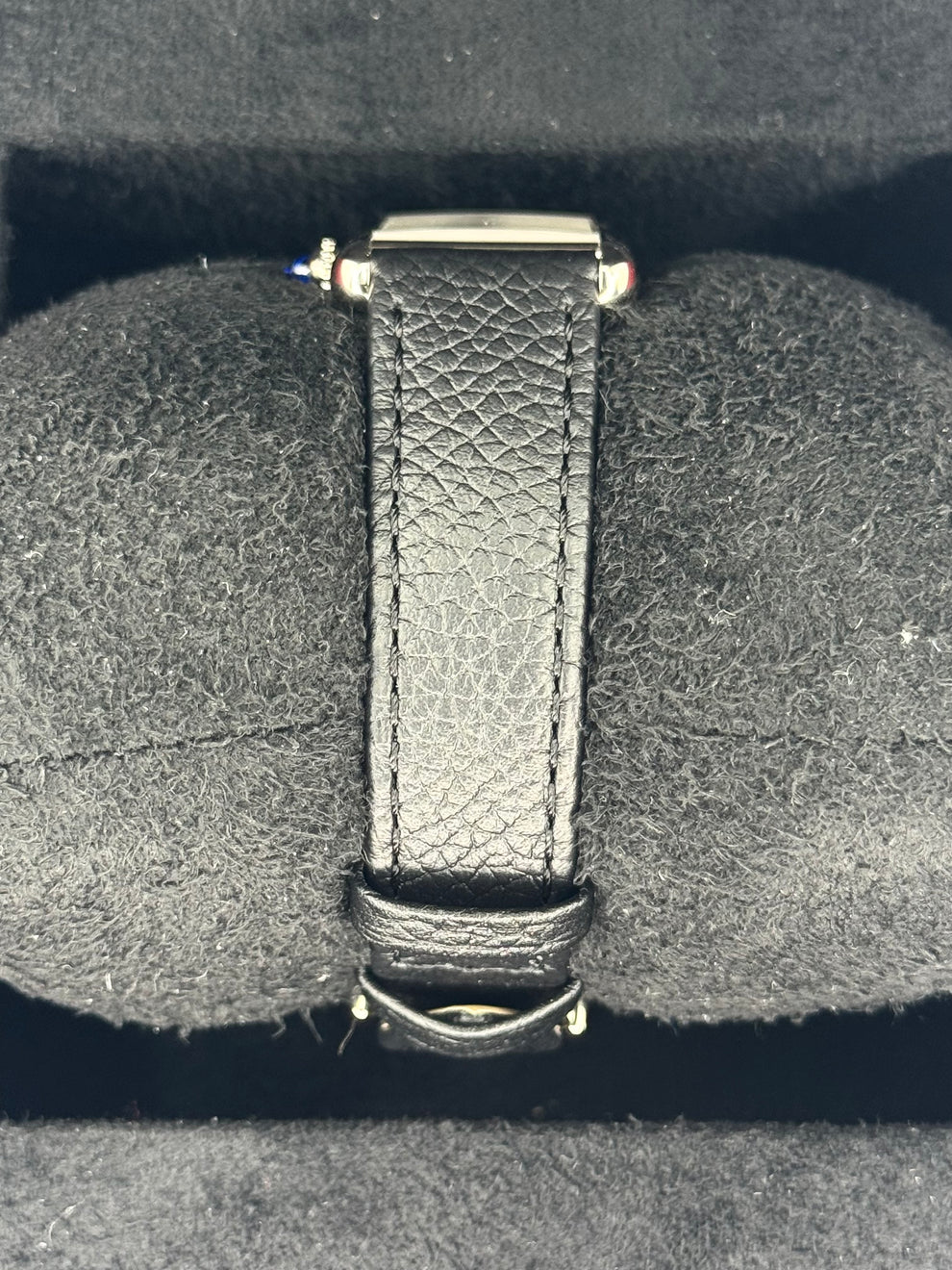 Cartier Tank WSTA0042 Stainless Steel White Dial
