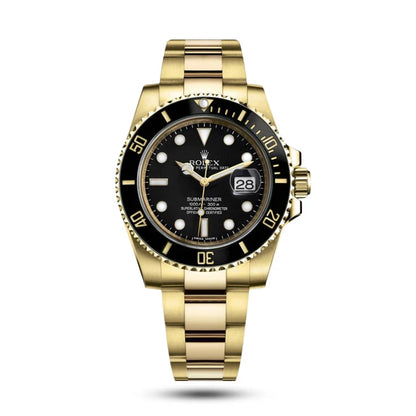 Montre Rolex Submariner Date Gold cadran Noir