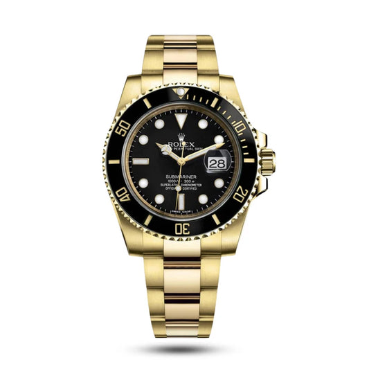 Montre Rolex Submariner Date Gold cadran Noir