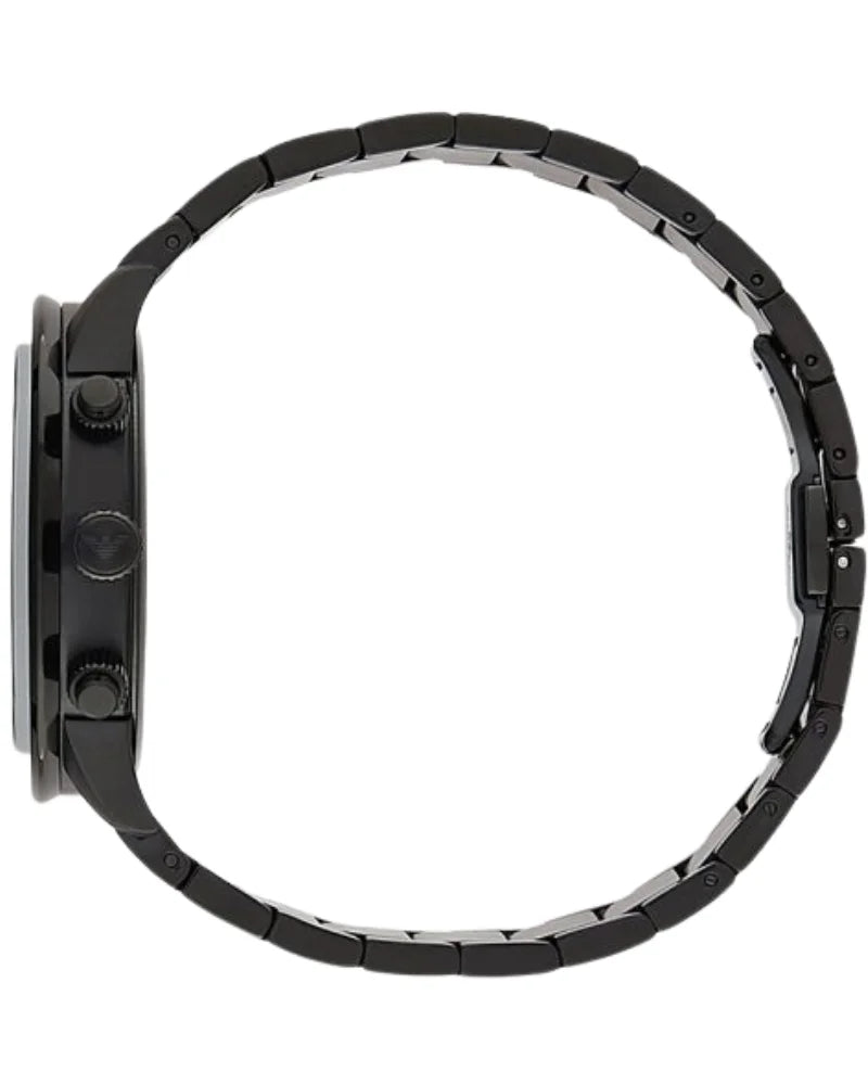 Emporio Armani Chronographe pour homme noir