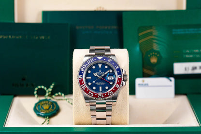 GMT MASTER-II 'PEPSI' OYSTER  MIDNIGHT BLUE DIAL