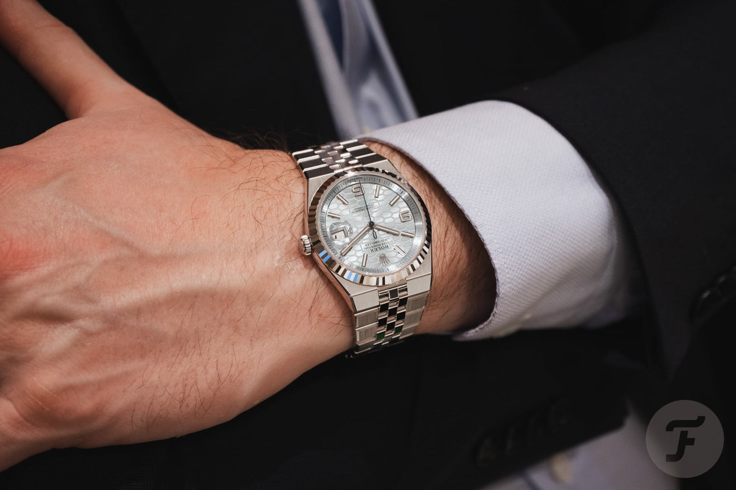 Rolex Land dweller silver Blanc 36 mm