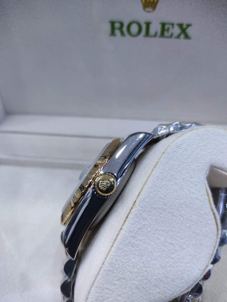 Datejust 31mm 2 Tones Fond Beige Pour Femme