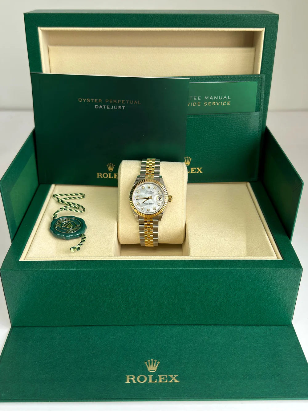 Datejust 31 mm yellow gold Bezel