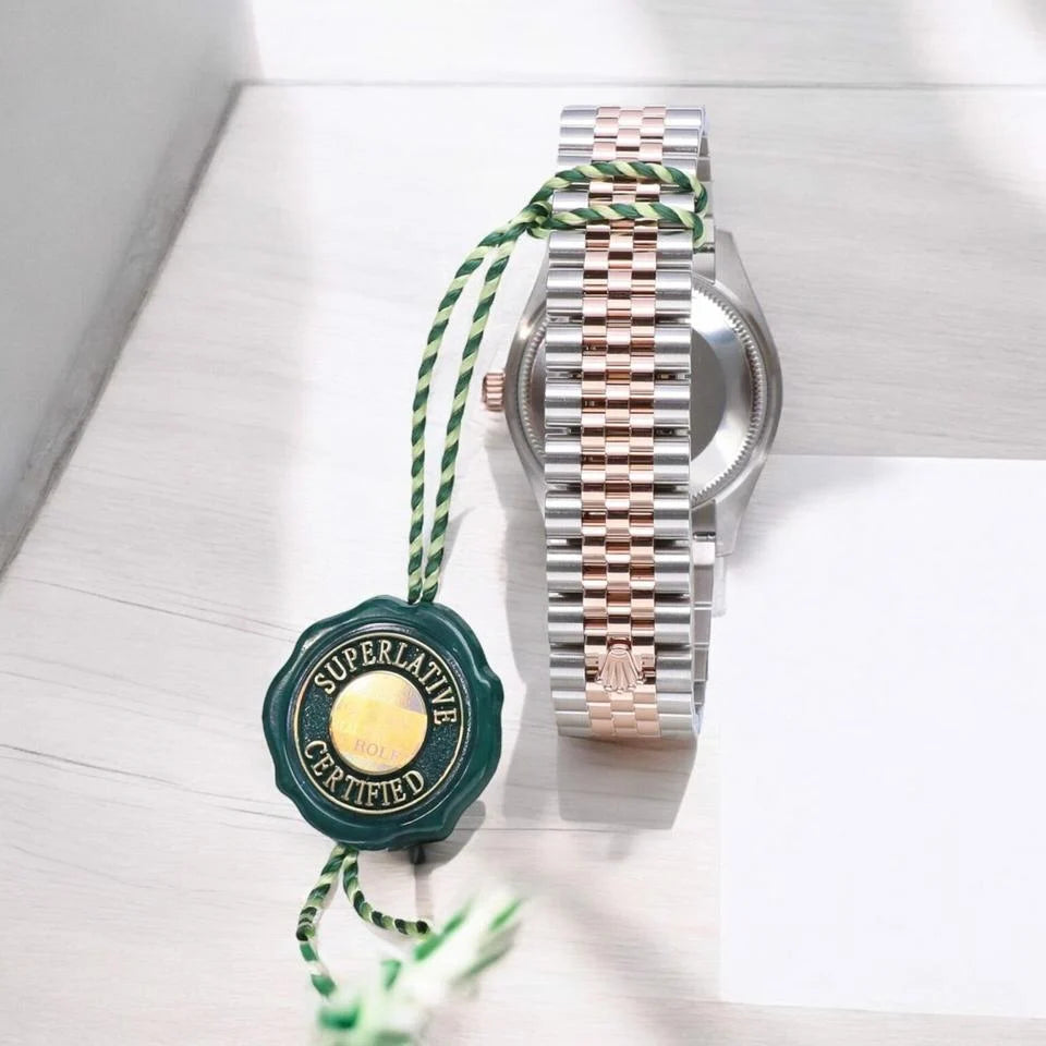 Datejust 31 mm Rose gold Bezel