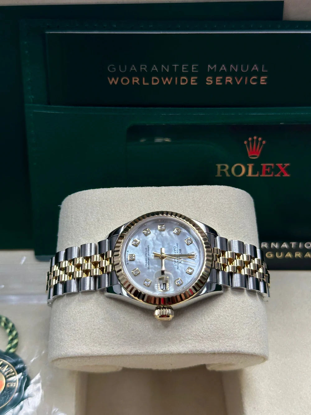 Datejust 31 mm yellow gold Bezel