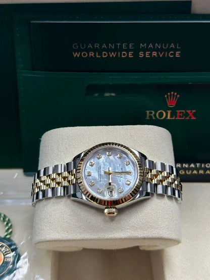 Datejust 31 mm yellow gold Bezel
