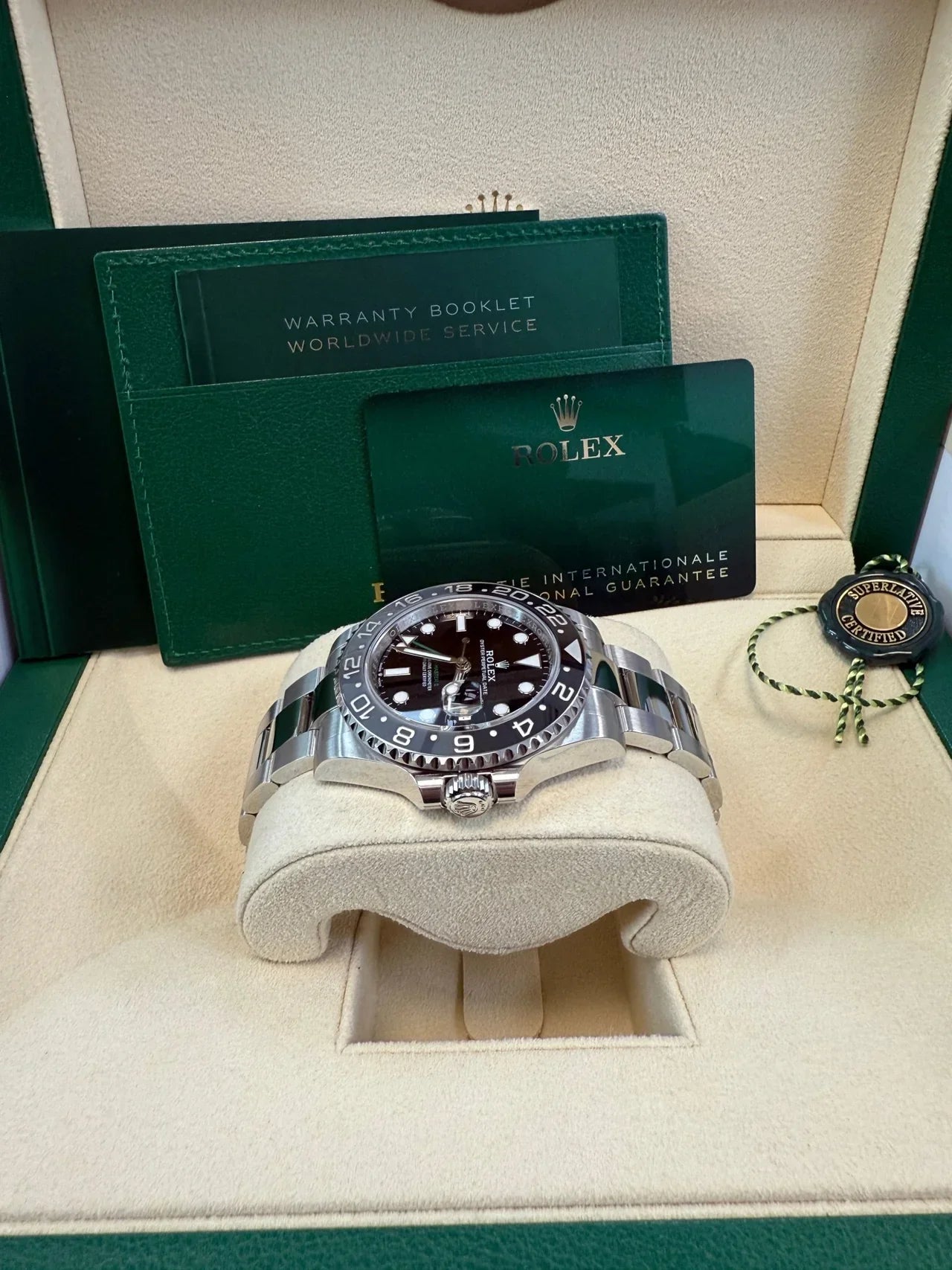 ROLEX GMT-Master II Oyster "Bruce Wayne" 126710GRNR