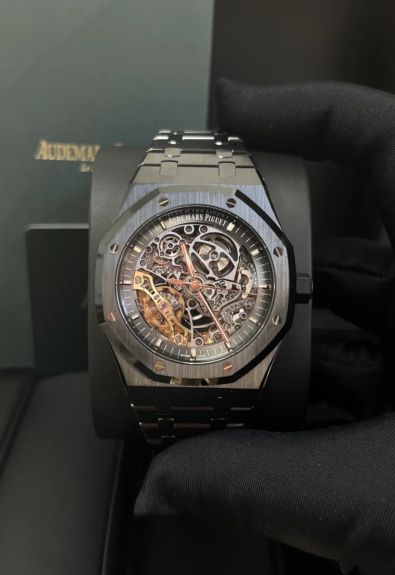 Audemars Piguet Royal Oak Skeleton Dial black