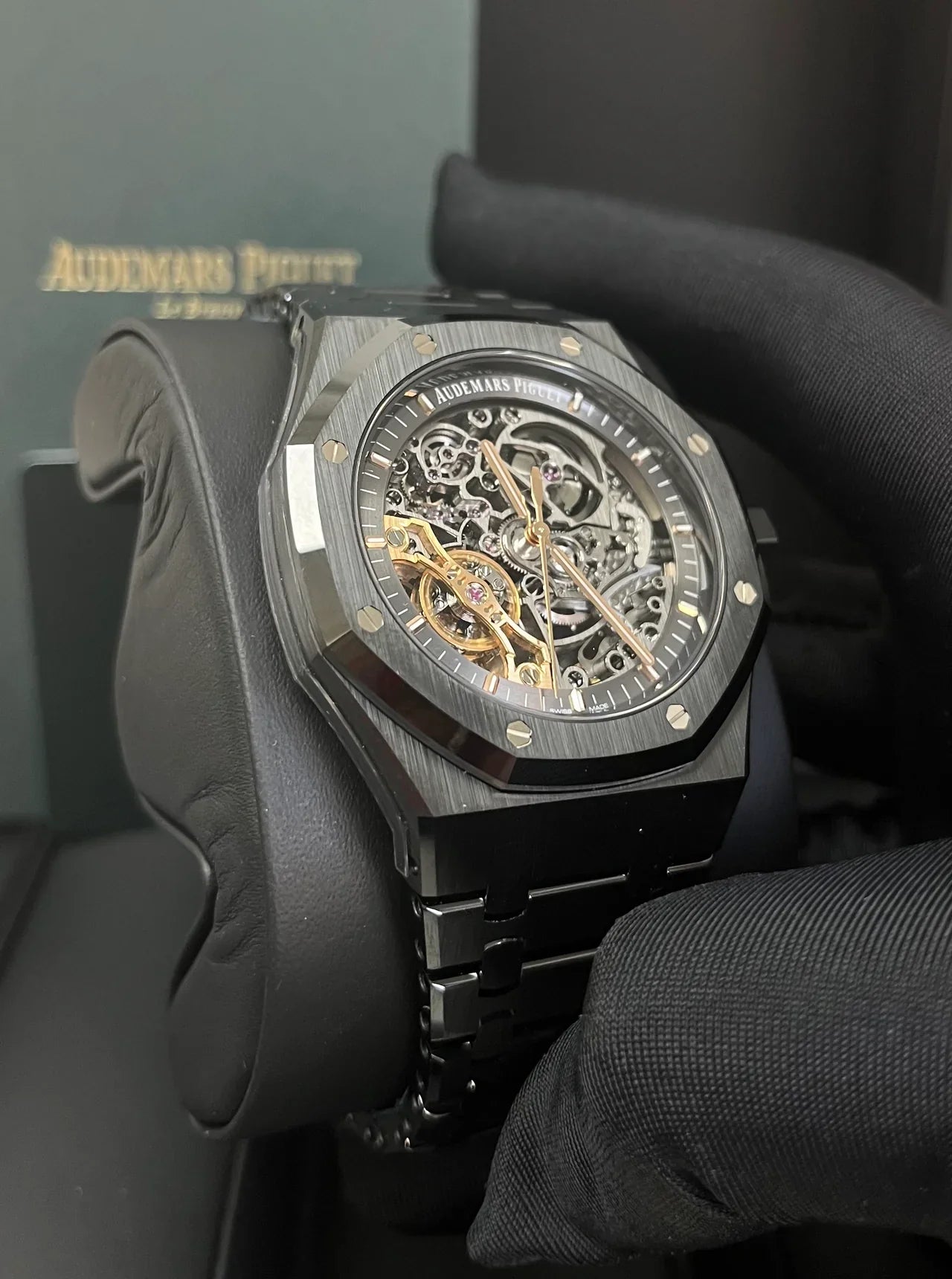 Audemars Piguet Royal Oak Skeleton Dial black