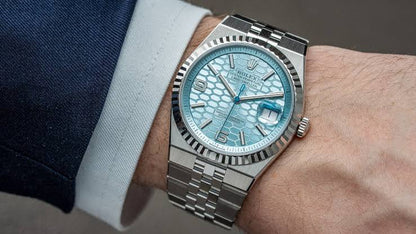 Rolex Land dweller silver bleu glacier 40 mm