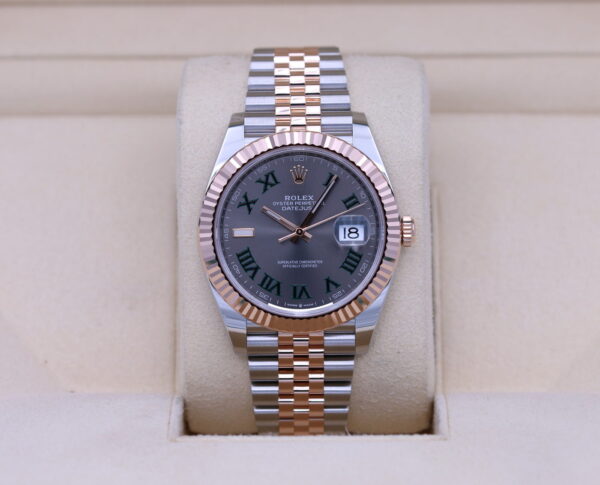 Rolex Datejust wimbledon  Jubilé Bronze