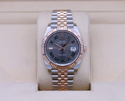 Rolex Datejust wimbledon  Jubilé Bronze