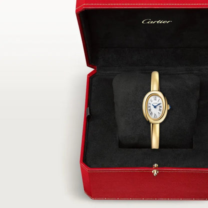 Cartier baignoire or jaune 25mm taille 17