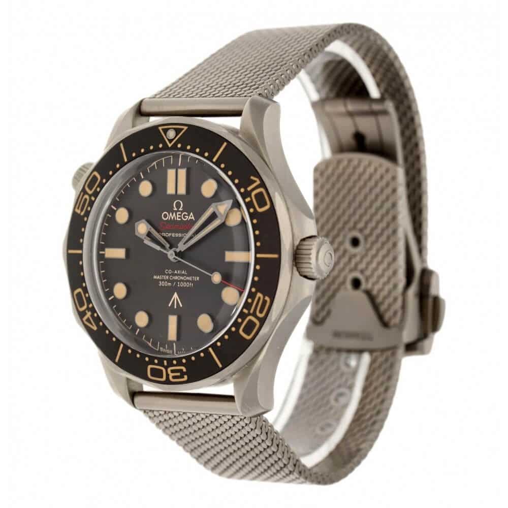 Omega Seamaster Diver 42 MM steel bracelet silver/brown