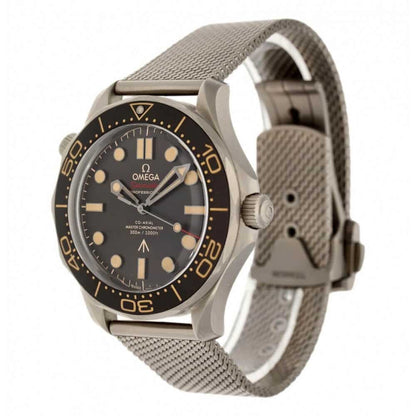 Omega Seamaster Diver 42 MM steel bracelet silver/brown