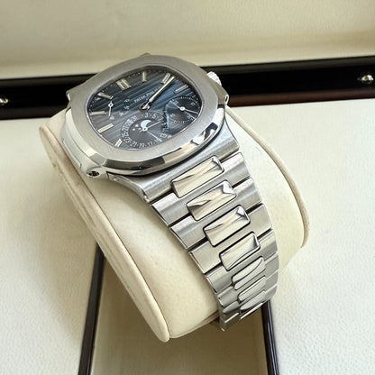 Patek Philippe Nautilus silver