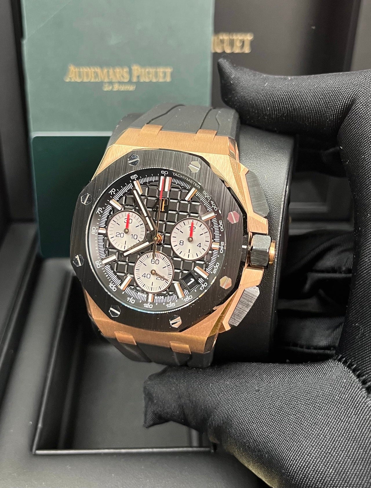 Audemars Piguet Royal Oak chrono bronz/black
