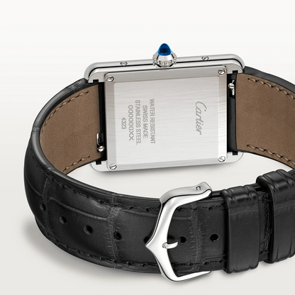 MONTRE TANK LOUIS full black silver