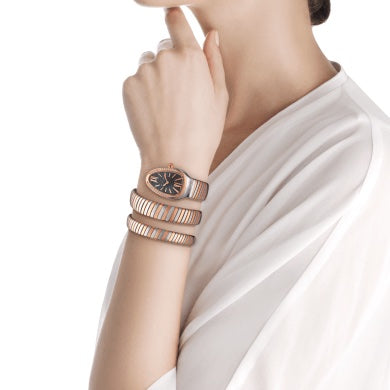 SERPENTI TUBOGAS ROSE/GRIS SERTIE