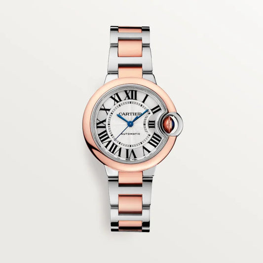 Cartier BALLON BLEU-GRIS/ROSE 33mm