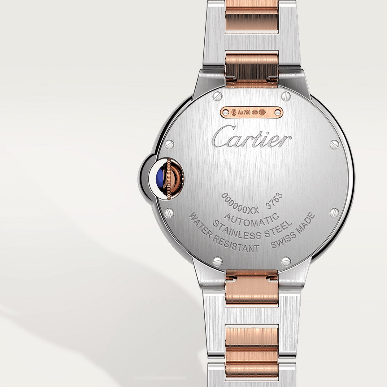 Cartier BALLON BLEU-GRIS/ROSE 33mm