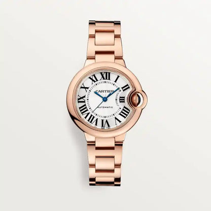 BALLON BLEU ROSE 33mm
