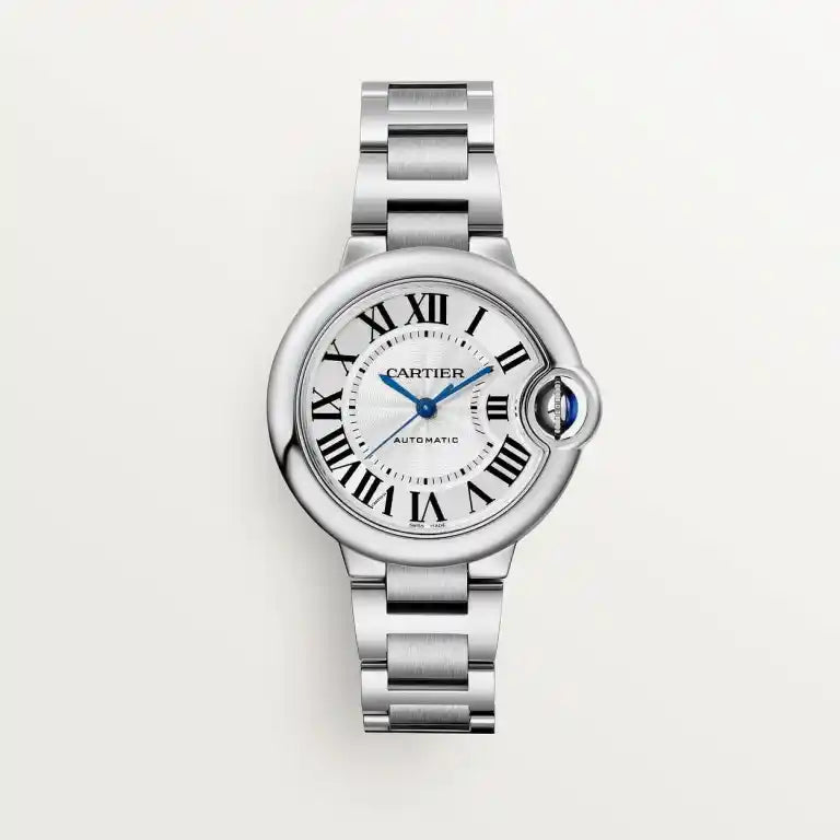 BALLON BLEU ARGENTÉ 33mm