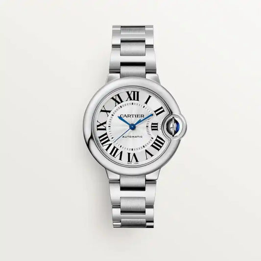 BALLON BLEU ARGENTÉ 33mm