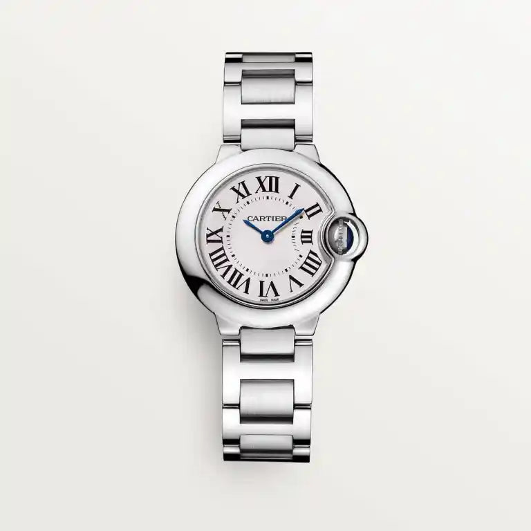 BALLON BLEU ARGENTÉ 28mm