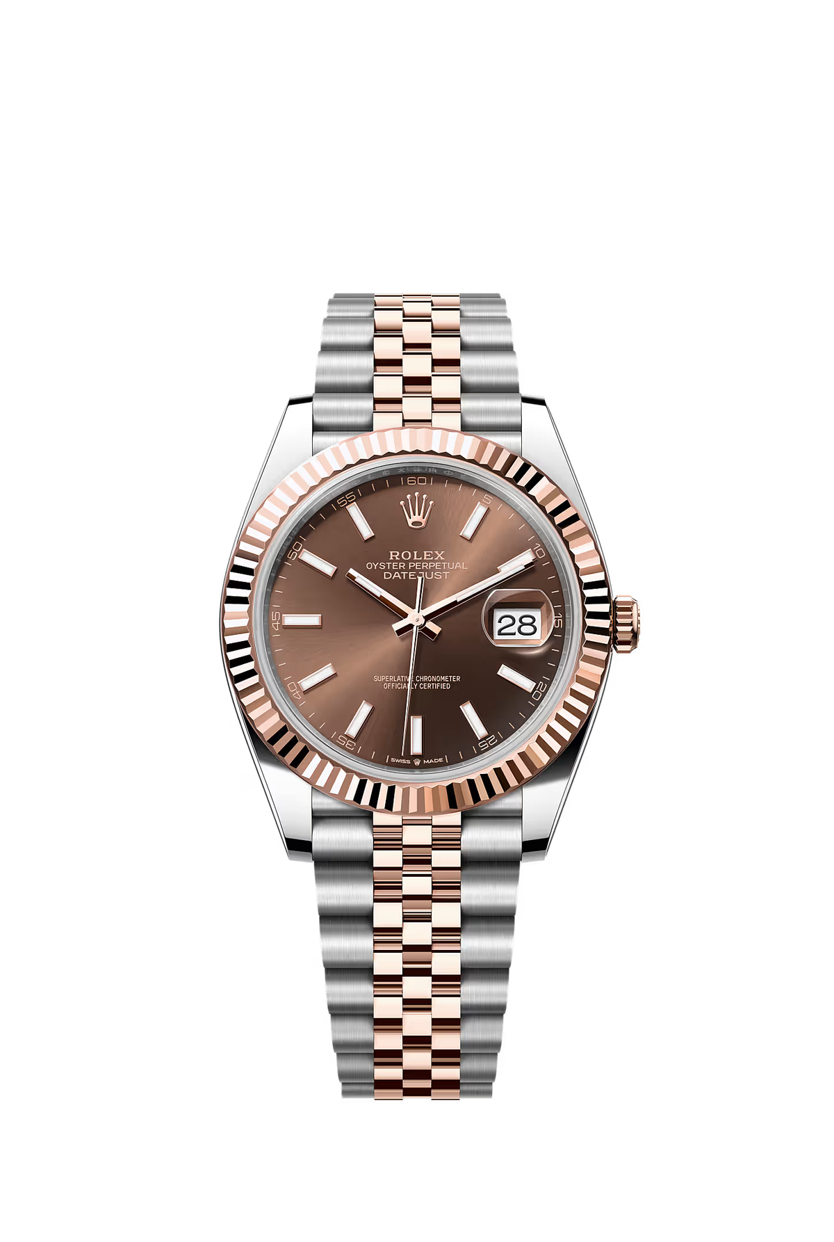 Datejust 2 Tones chocolats 41mm