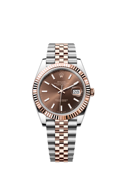 Datejust 2 Tones chocolats 41mm