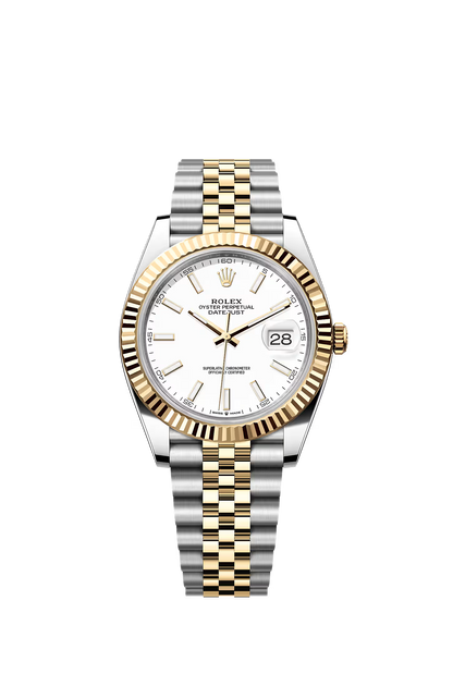 Datejust 2 Tones blanc