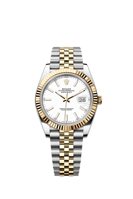 Datejust 2 Tones blanc