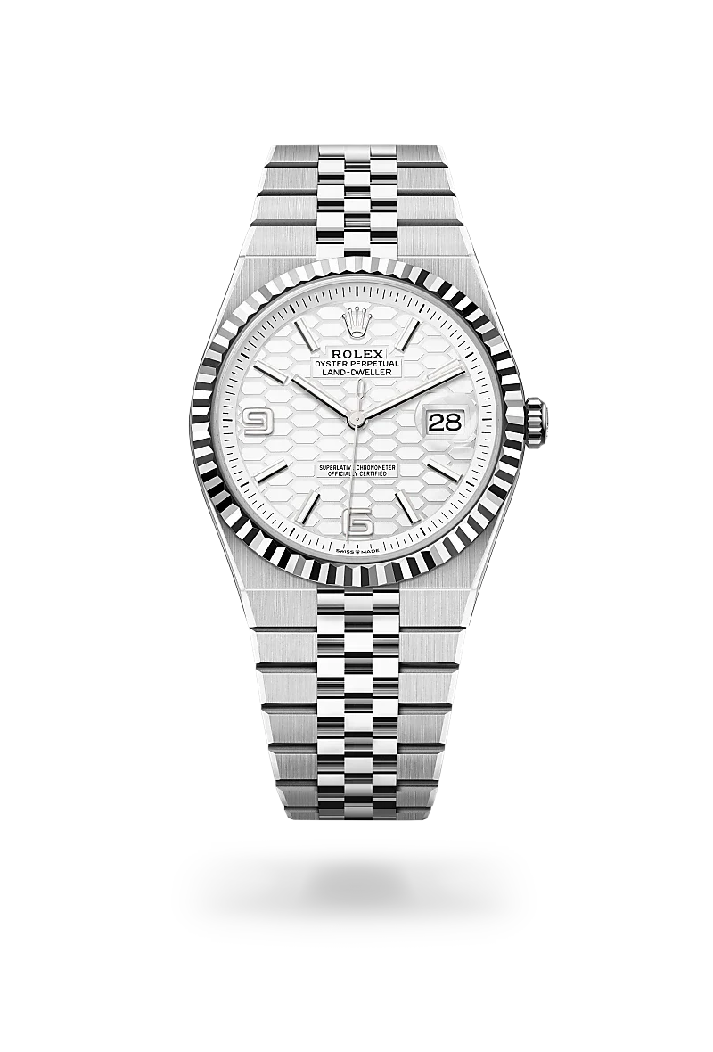 Rolex Land dweller silver Blanc 36 mm