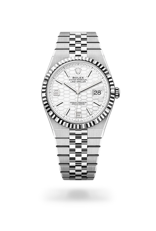 Rolex Land dweller silver Blanc 36 mm