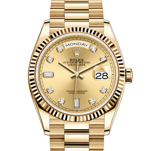 ROLEX DAY-DATE GOLD DIAL