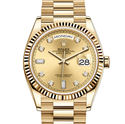 ROLEX DAY-DATE GOLD DIAL