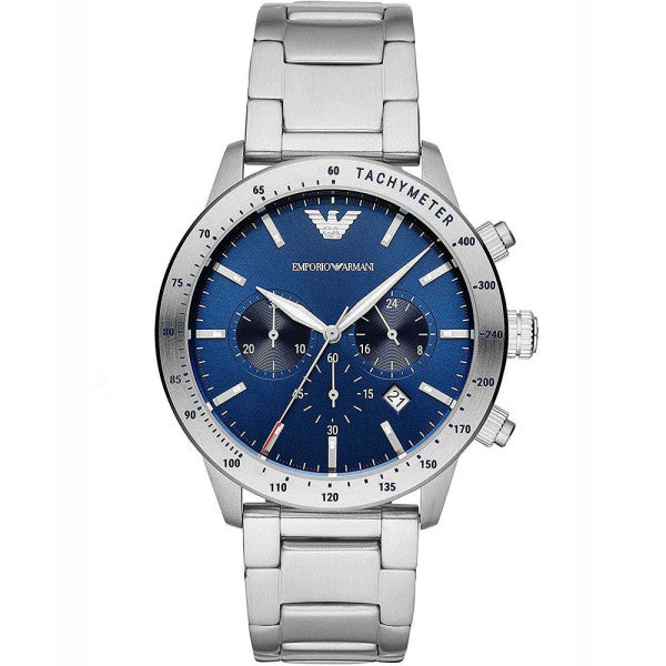 Emporio Armani AR11306 chronographe bleu