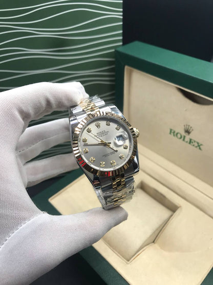 Datejust 31mm 2 Tones Fond Beige Pour Femme