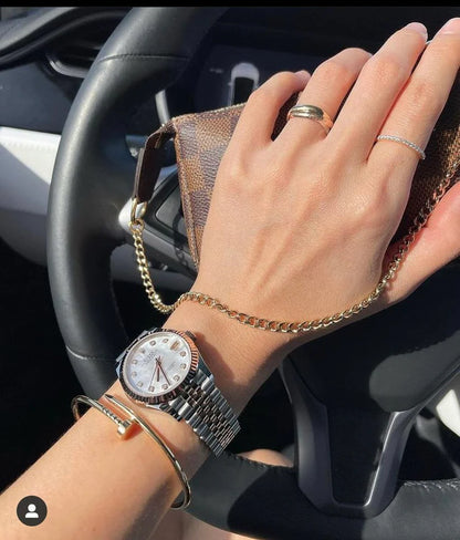 Datejust 36mm Rose gold Bezel
