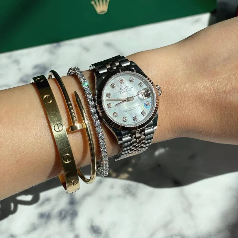 Datejust 36mm Rose gold Bezel