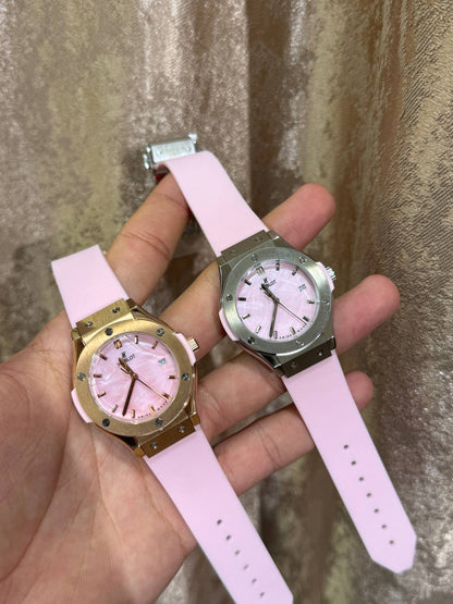 Hublot pour femme rose Silver/Bronze