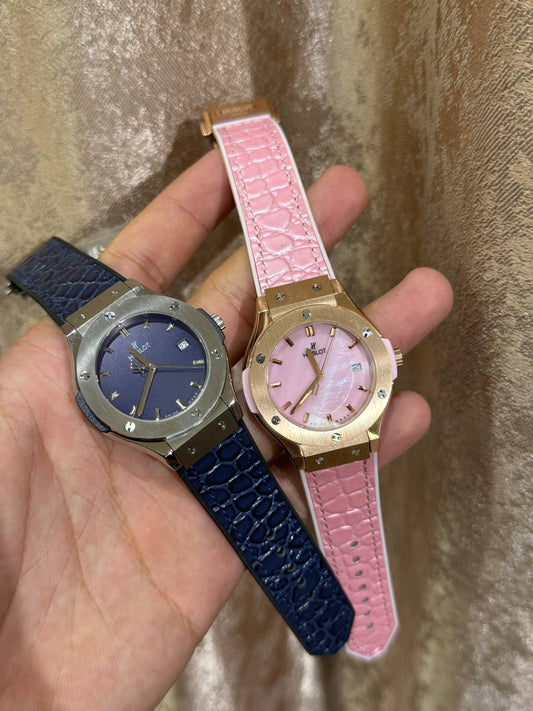 Hublot pour femme Bleu/Rose