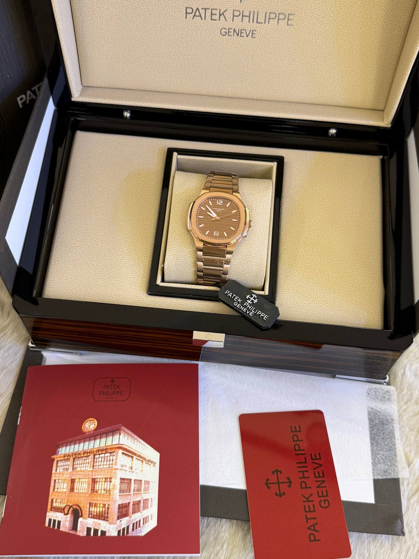 Patek Philippe femme Bronze / Chocolat