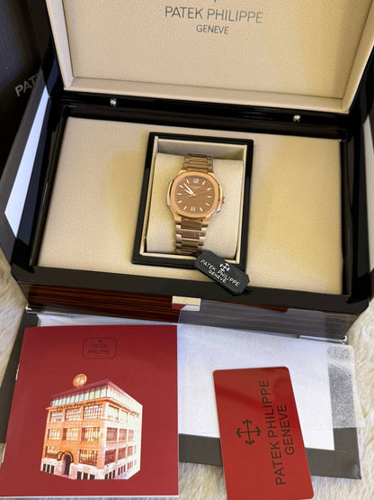 Patek Philippe femme Bronze / Chocolat