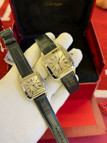 CARTIER santos dumont silver (master clone)