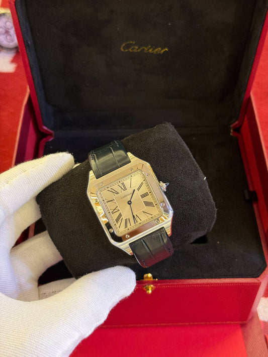 CARTIER santos dumont silver (master clone)