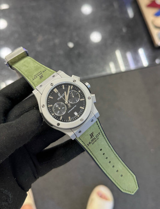 Hublot pour Homme Chronograph vert