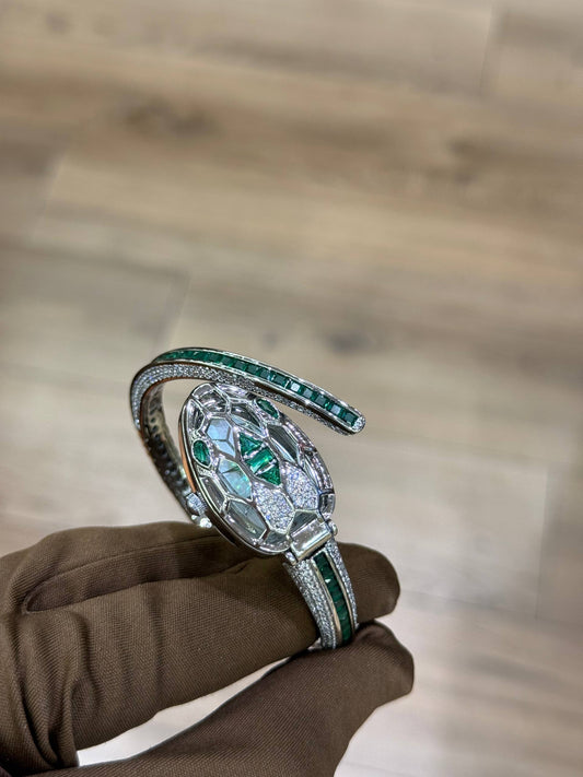 BVLGARI SERPENT 2026 Silver / Vert